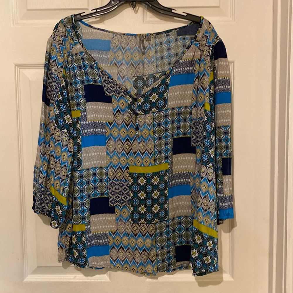 Blue blouse